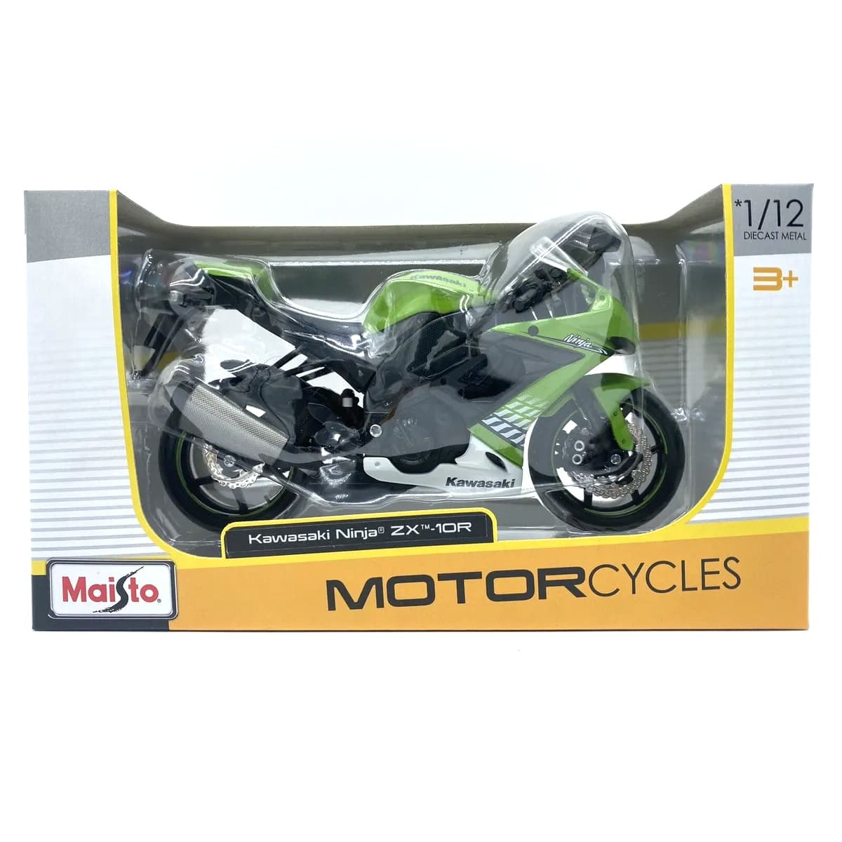 ماکت موتور Kawasaki ZX-10R برند Maisto — تصویر ۶