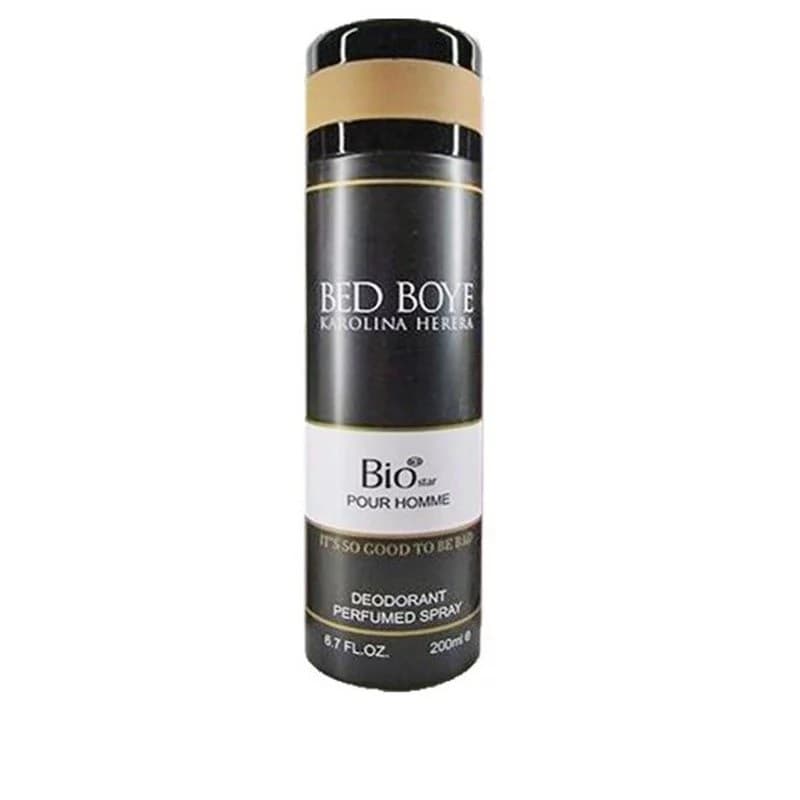 اسپری بدن مردانه بیو استار مدل BED BOYS حجم 200mL — تصویر ۳