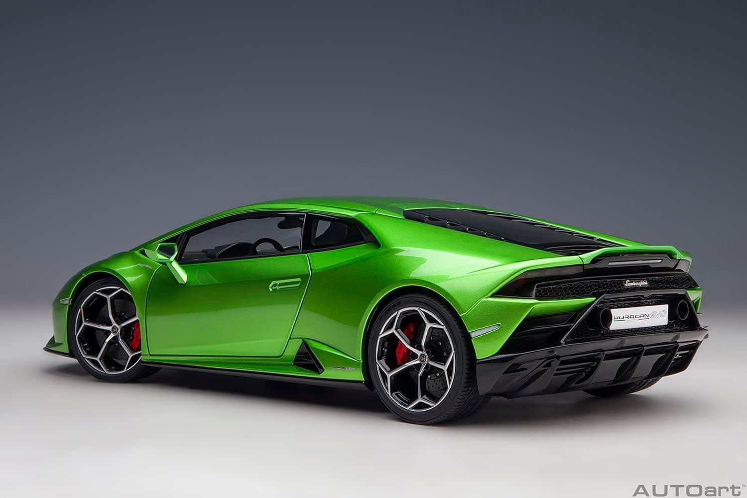 ماکت ماشین لامبورگینی هوراکان (Lamborghini Huracan Evo) برند AUTOart — تصویر ۹