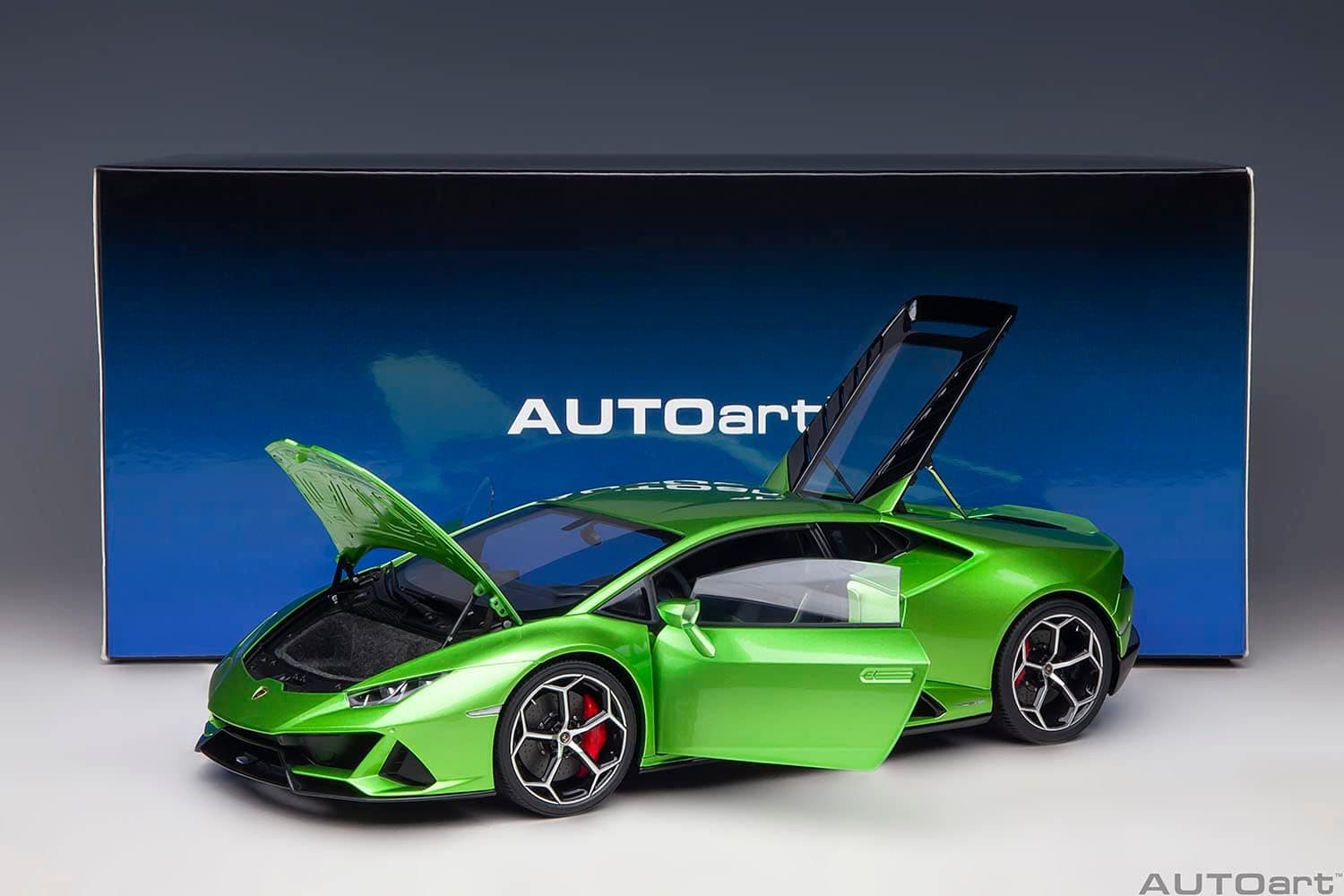 ماکت ماشین لامبورگینی هوراکان (Lamborghini Huracan Evo) برند AUTOart — تصویر ۶