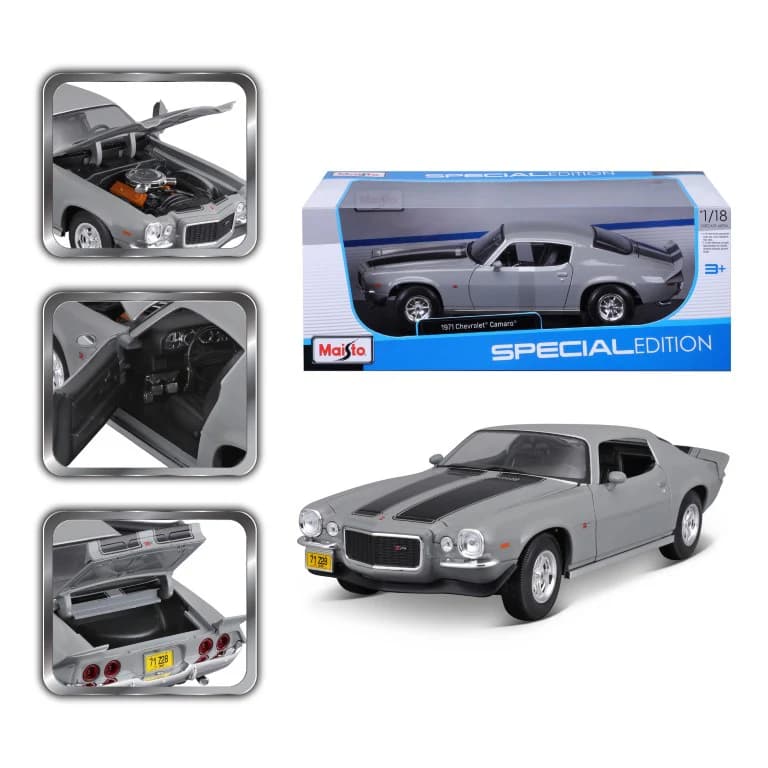 ماکت ماشین Chevrolet Camaro 1971 برند Maisto — تصویر ۷