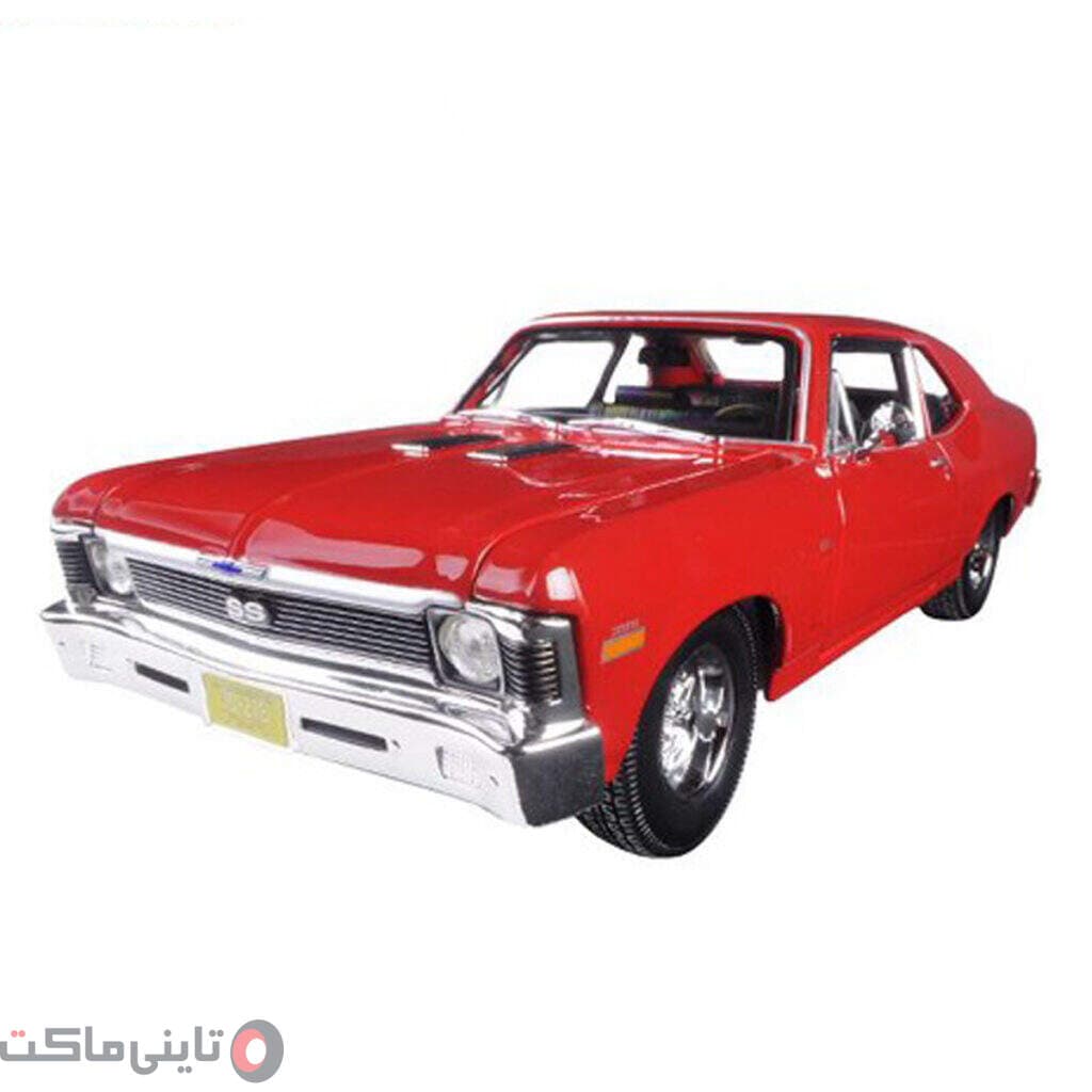 ماکت ماشین شورلت نوا (Chevrolet Nova SS Coupe 1970) برند Maisto