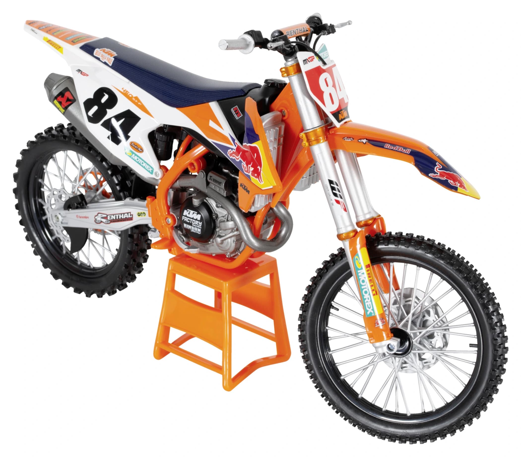 ماکت موتور KTM 450 SX-F RedBull برند Maisto مقیاس 1:6 — تصویر ۱۲