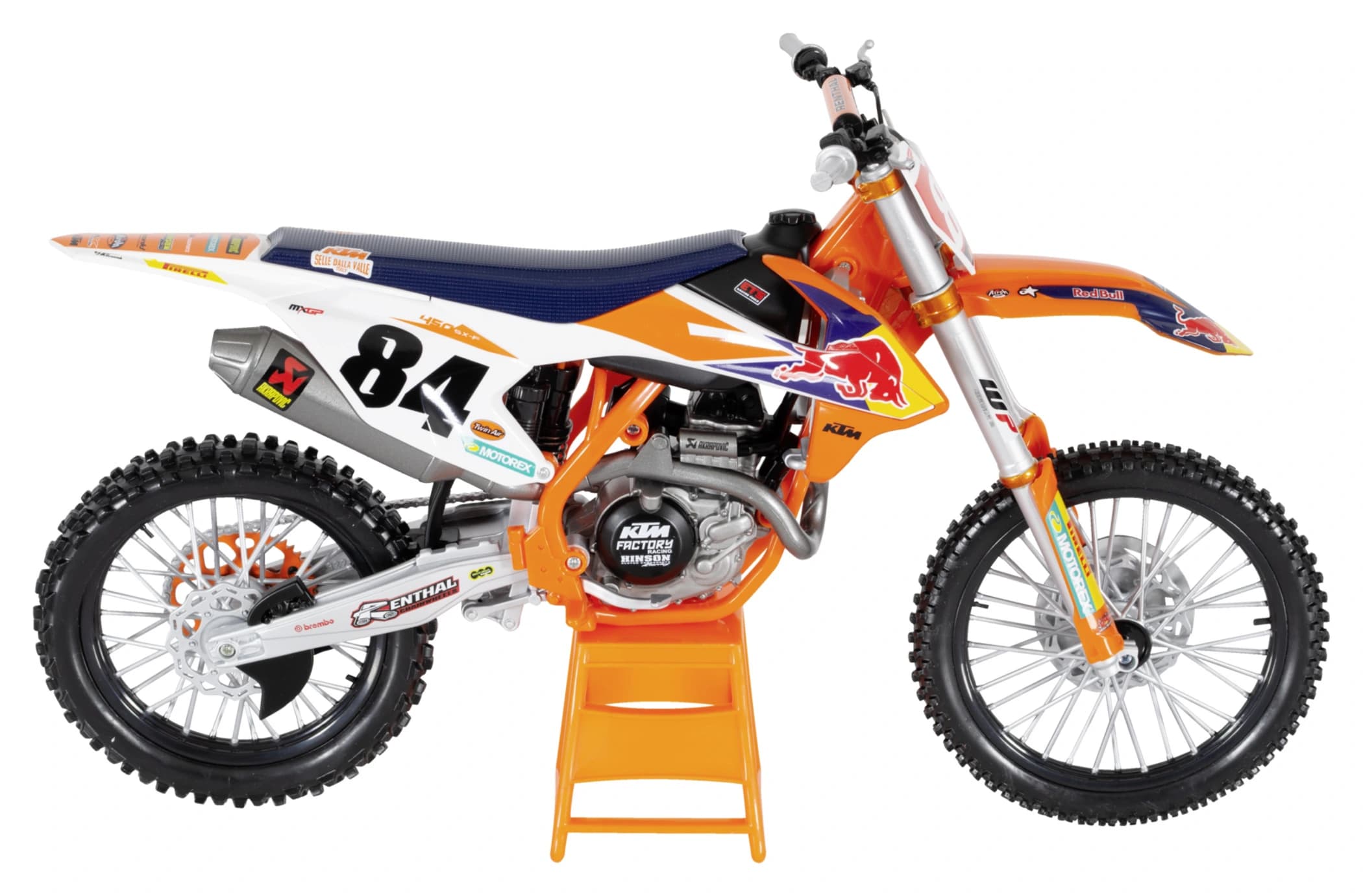 ماکت موتور KTM 450 SX-F RedBull برند Maisto مقیاس 1:6 — تصویر ۱۱