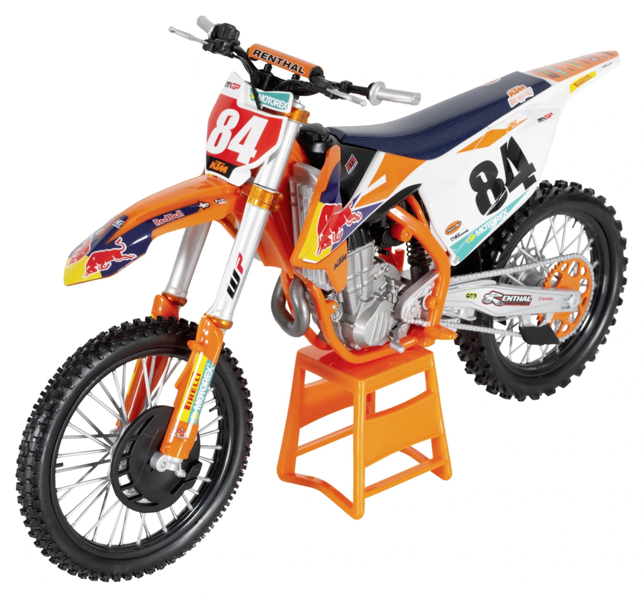 ماکت موتور KTM 450 SX-F RedBull برند Maisto مقیاس 1:6 — تصویر ۷