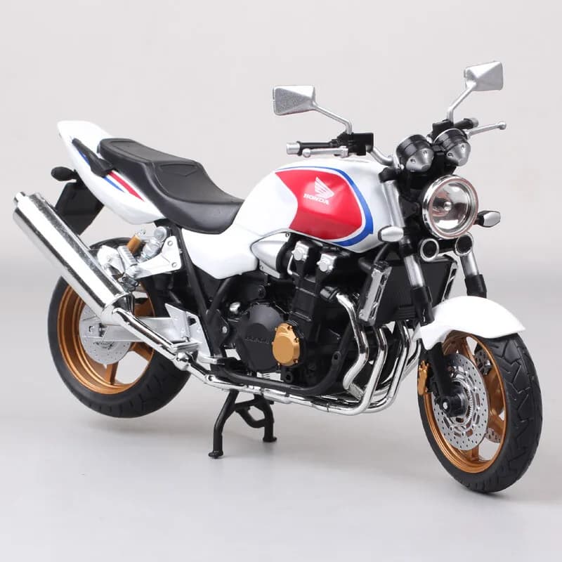 ماکت موتور CB1300 (سی بی ۱۳۰۰) برند Automaxx رنگ سفید — تصویر ۸
