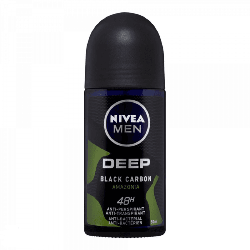 مام رول ضد تعریق مردانه نیوآ مدل Black Carbon حجم 50mL