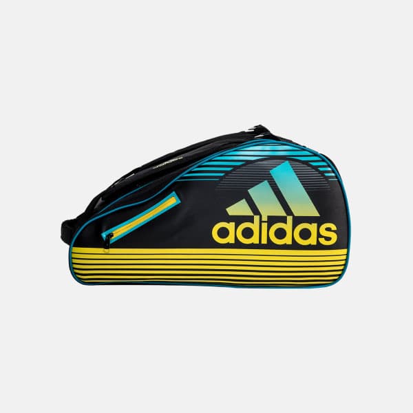 ساک پدل آدیداس مدل RACKET BAG TOUR BLACK YELLOW — تصویر ۲