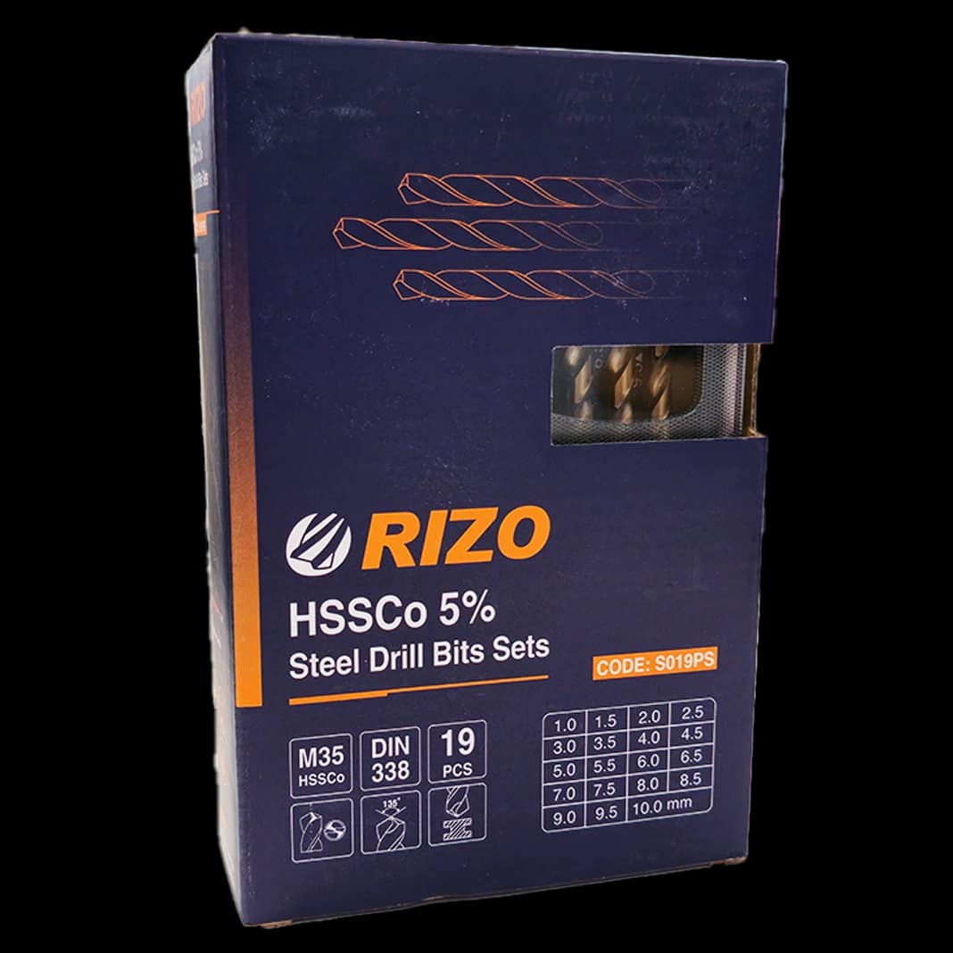 جعبه مته 1 تا 10 کبالت RIZO — تصویر ۷