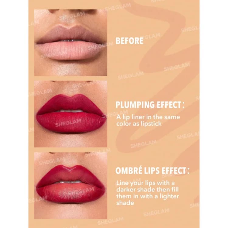 ست خط لب So Lippy شیگلم ۳عددی — تصویر ۳
