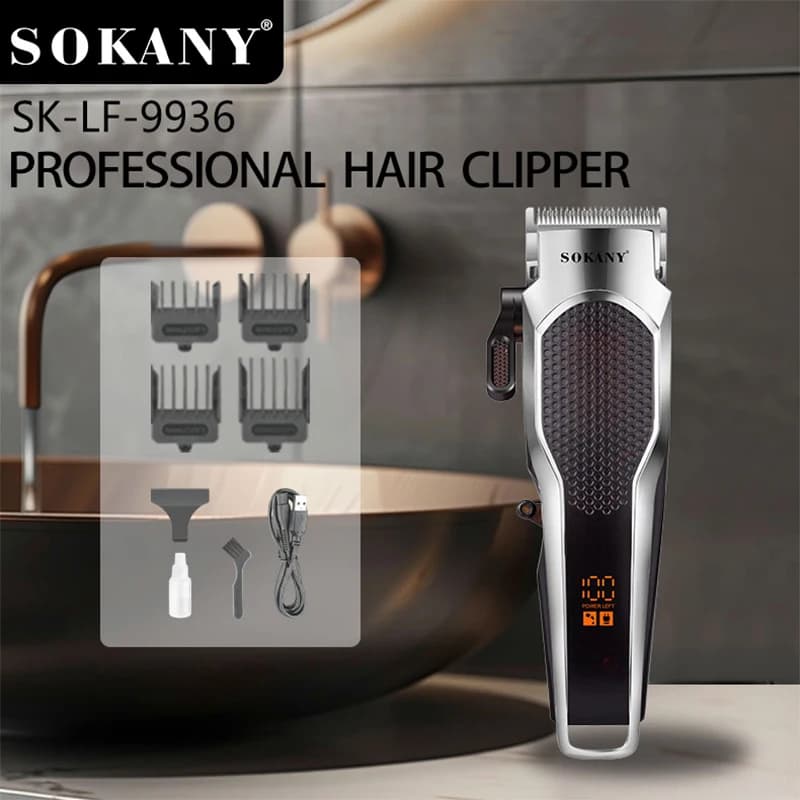 ماشین اصلاح حرفه ای سوکانی 9936 SOKANY — تصویر ۹