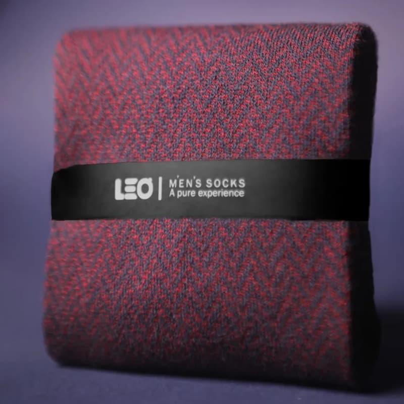 جوراب ساقدار مردانه برند LEO کد 136 — تصویر ۶