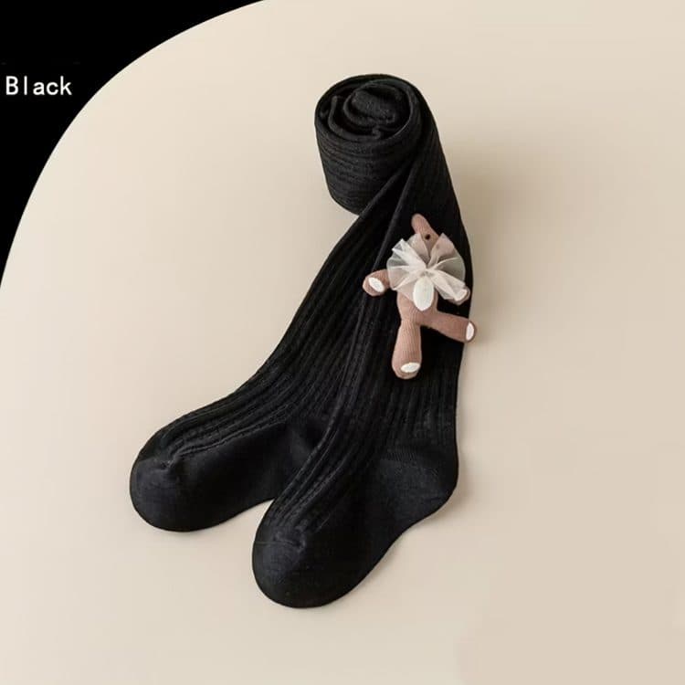 جوراب شلواری بچگانه طرح تدی عروسکی(0تا5 سال) — تصویر ۶