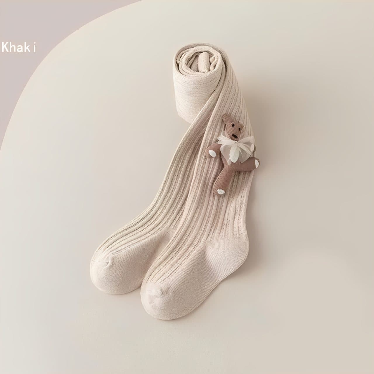 جوراب شلواری بچگانه طرح تدی عروسکی(0تا5 سال) — تصویر ۸