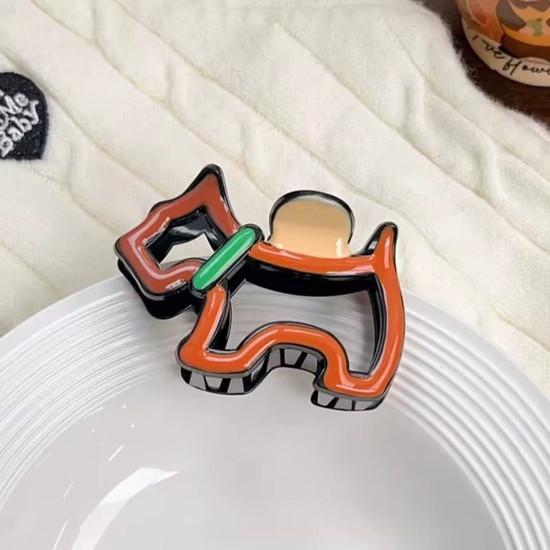 کلیپس مو فانتزی وارداتی طرح سگ کارتونی — تصویر ۹