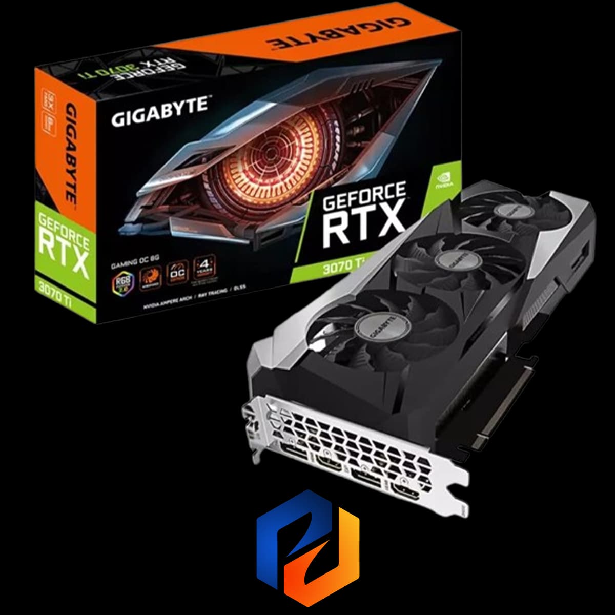 کارت GIGABYTE GeForce RTX 3070 Ti Gaming OC 8GB (استوک)
