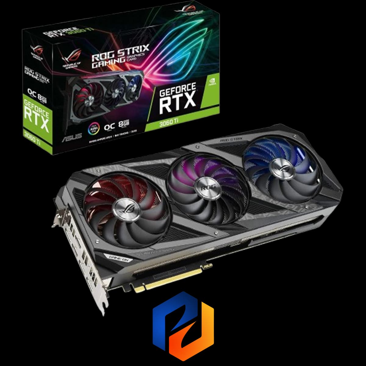 کارت ROG Strix GeForce RTX 3060 Ti OC Edition 8GB (استوک)