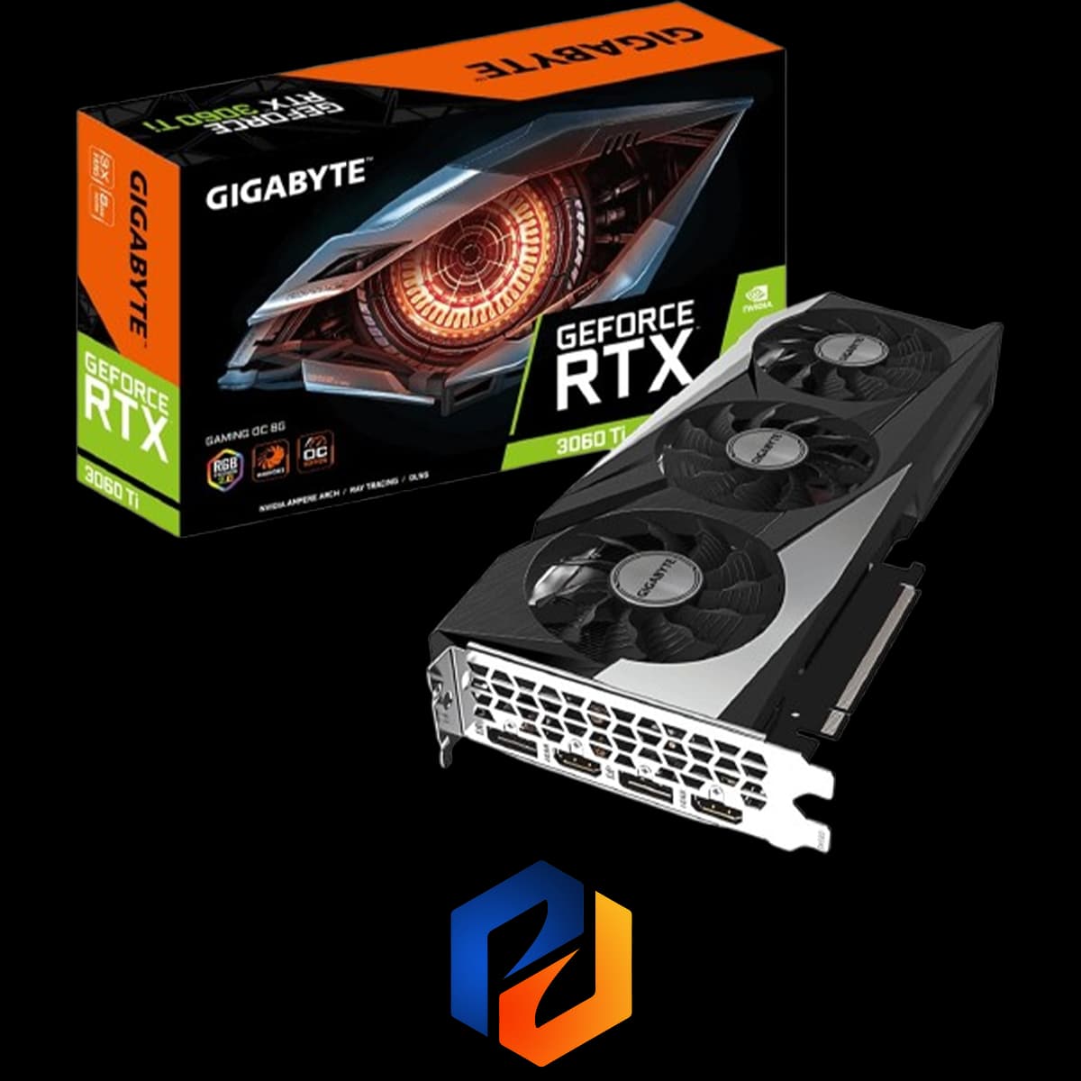 کارت گرافیک GIGABYTE GeForce RTX 3060 Ti Gaming OC 8GB (استوک)
