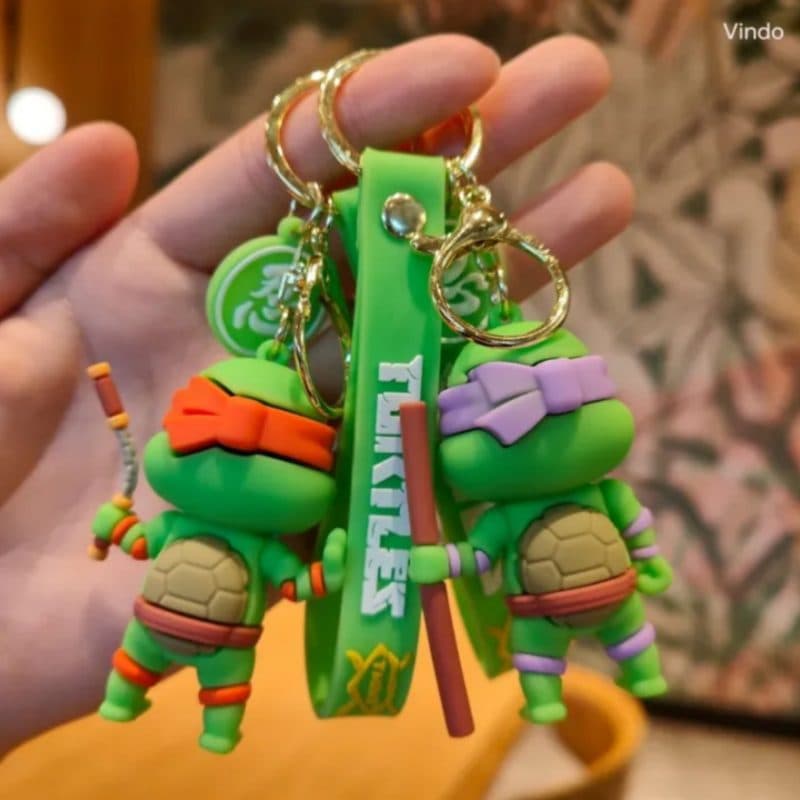 جاکلیدی سیلیکونی طرح لاک‌پشت‌های نینجا (Teenage Mutant Ninja Turtles) — تصویر ۱۱