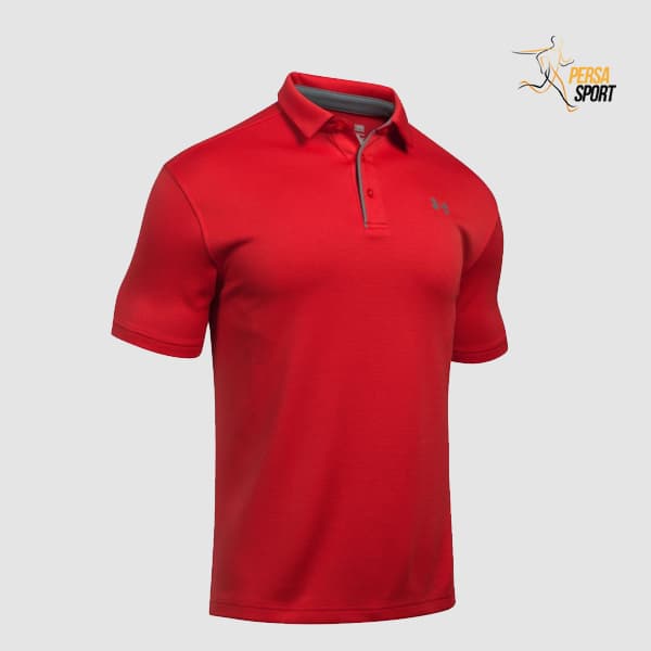 پلوشرت مردانه آندر آرمور TECH POLO SHIRT Red