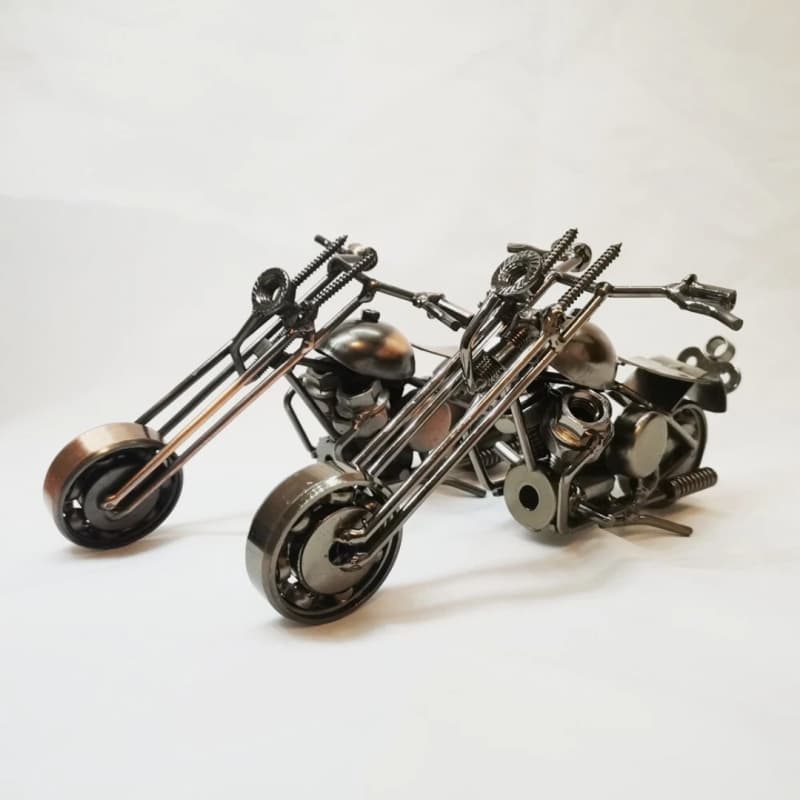 ماکت فلزی موتور سیکلت مدل Chopper | دکوری و کلکسیونی(2سایز)