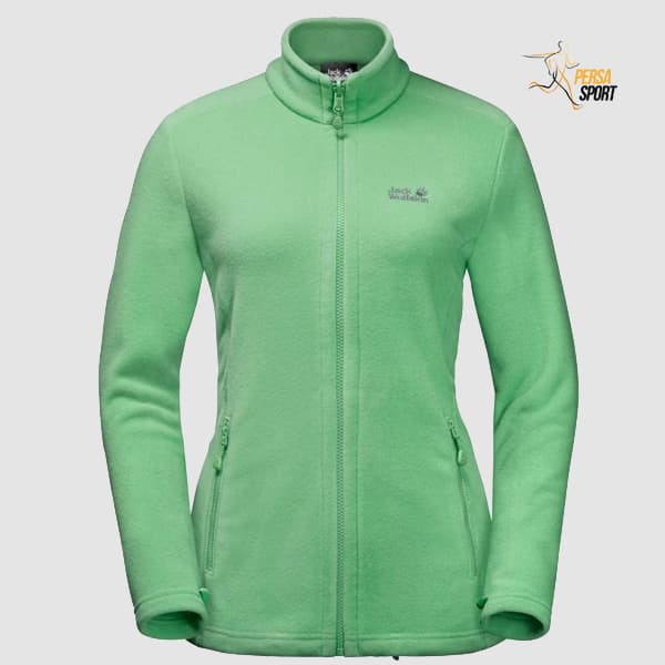 سویشرت زنانه جک ولفسکین MOONRISE JACKET WOMEN Green