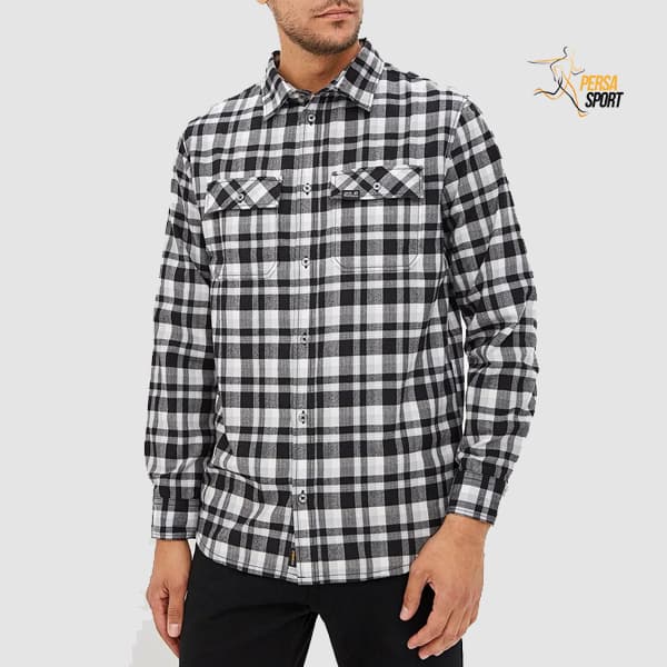 پیراهن مردانه جک ولفسکین BOW VALLEY SHIRT WH