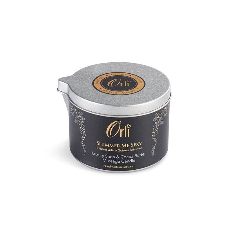 شمع ماساژ اورلی درخشان کننده بدن (زنانه) Orli Shimmer Me 60g — تصویر ۷