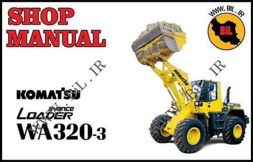راهنما و نقشه کامل لودر کوماتسو WA300L-3