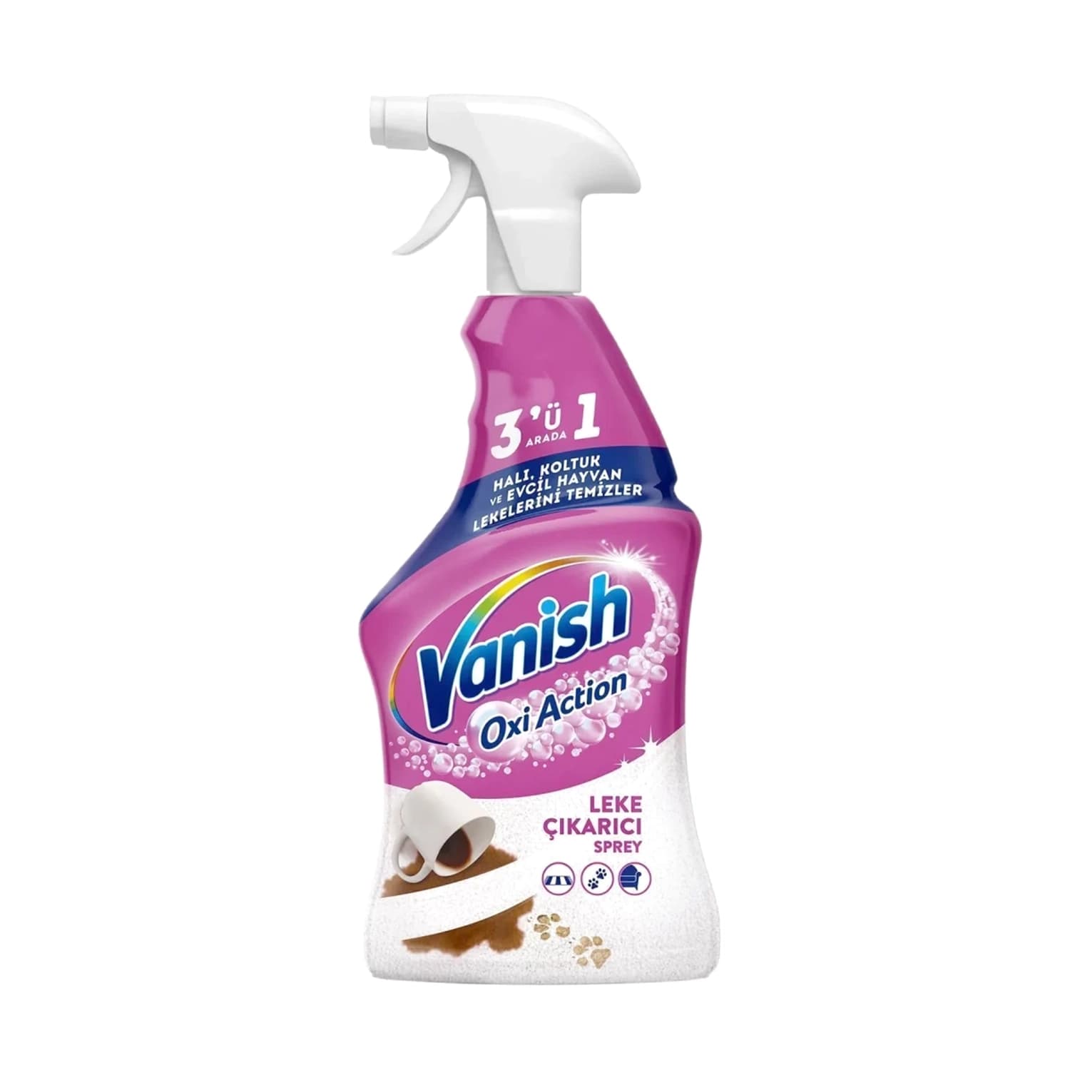 اسپری لکه بر فرش و مبل ونیش VANISH حجم 500 میل — تصویر ۵