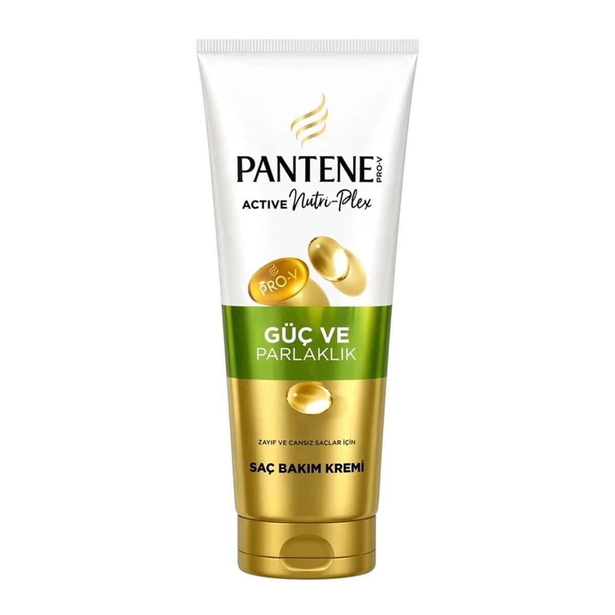 ماسک موی تقویت کننده PANTENE مدل Güç ve Parlaklık مناسب برای انواع مو حجم 270 میلی لیتر