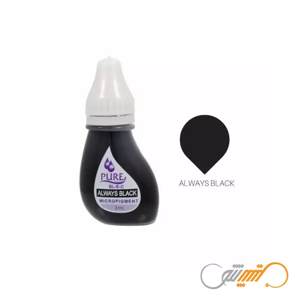 رنگ تتو پیور بایوتاچ الویز بلک Biotech Pure Always Black — تصویر ۶