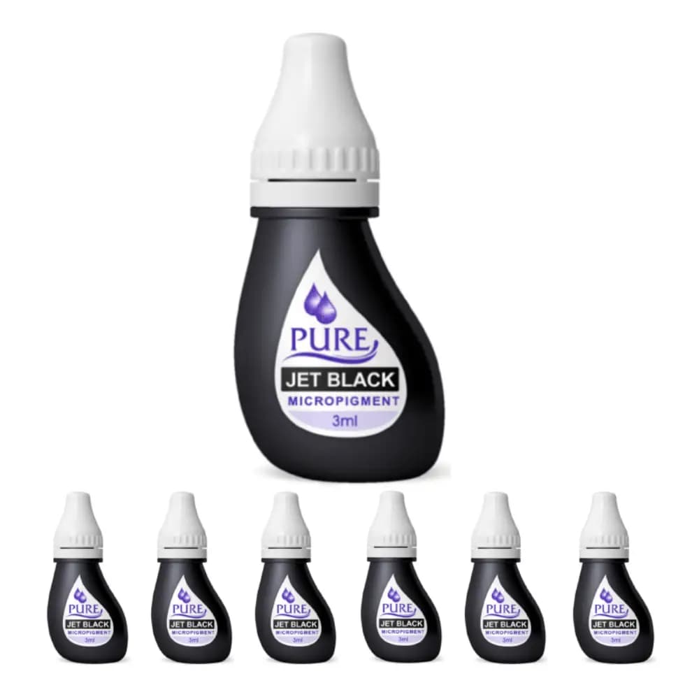 رنگ تتو پیور بایوتاچ جت بلک Biotech Pure Jet Black — تصویر ۸