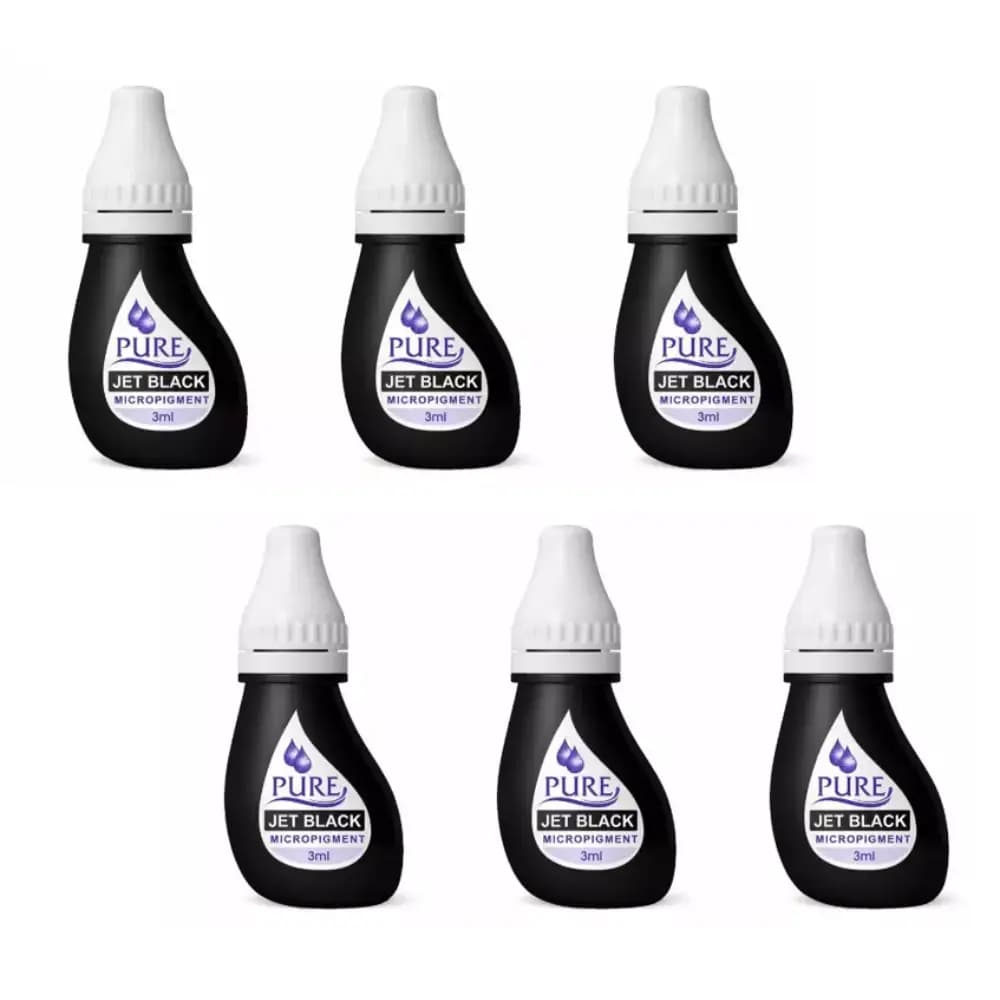 رنگ تتو پیور بایوتاچ جت بلک Biotech Pure Jet Black — تصویر ۷