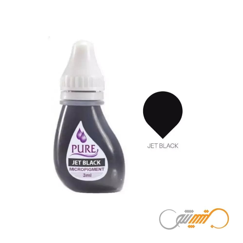 رنگ تتو پیور بایوتاچ جت بلک Biotech Pure Jet Black — تصویر ۵