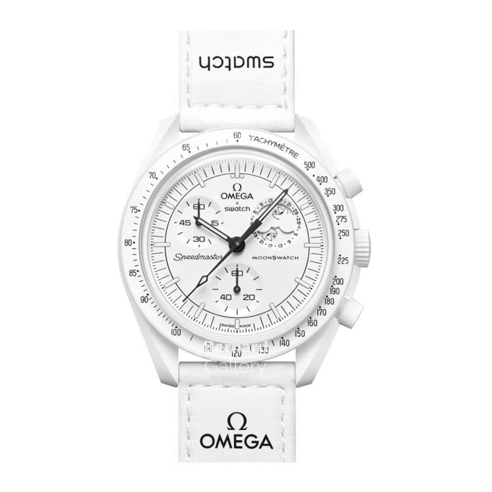 ساعت مچی امگا سواچ Omega Swatch Mission to MOONPHASE-FULL MOON