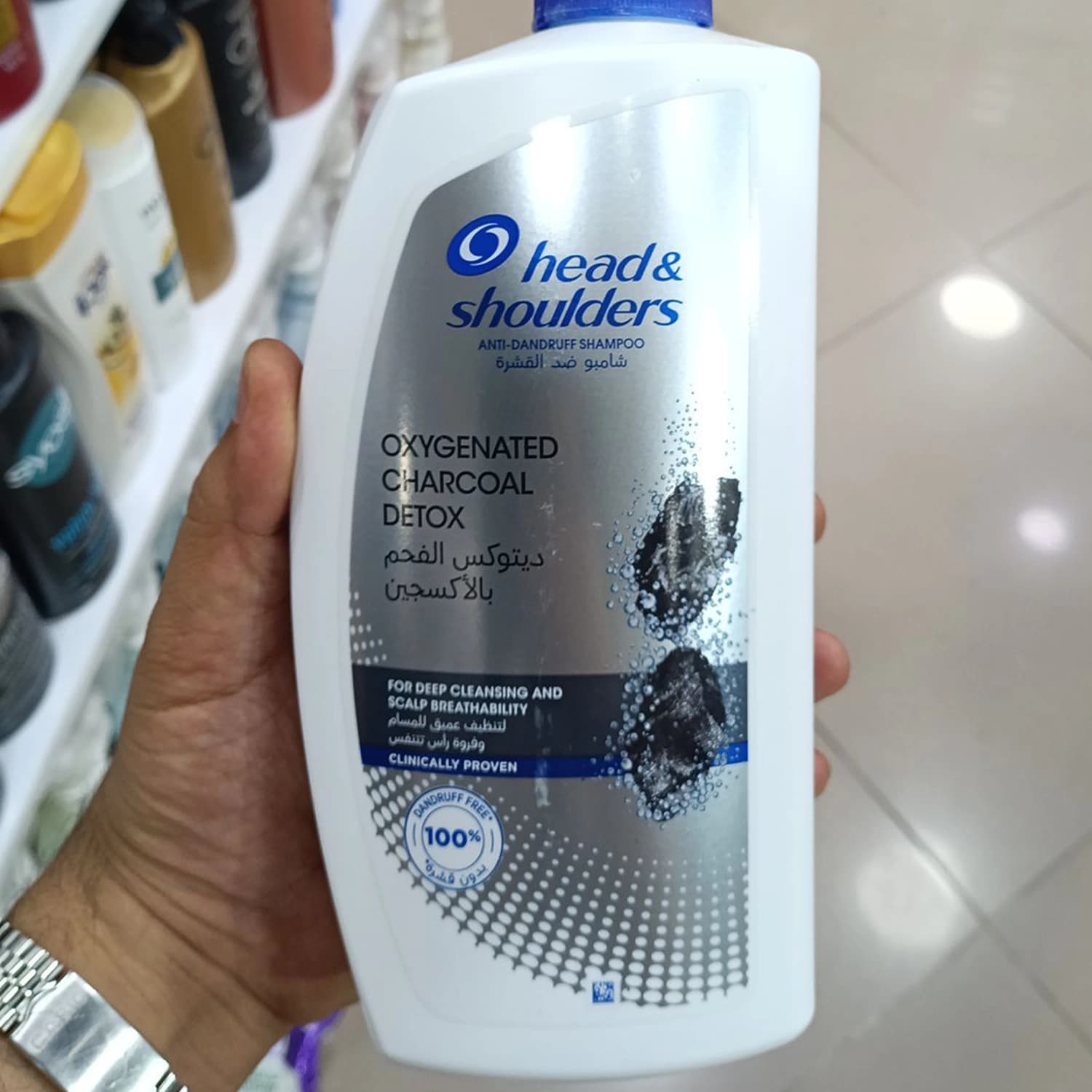 شامپو ضد شوره هد اند شولدرز 1000ml – Detox Anti-dandruff — تصویر ۶