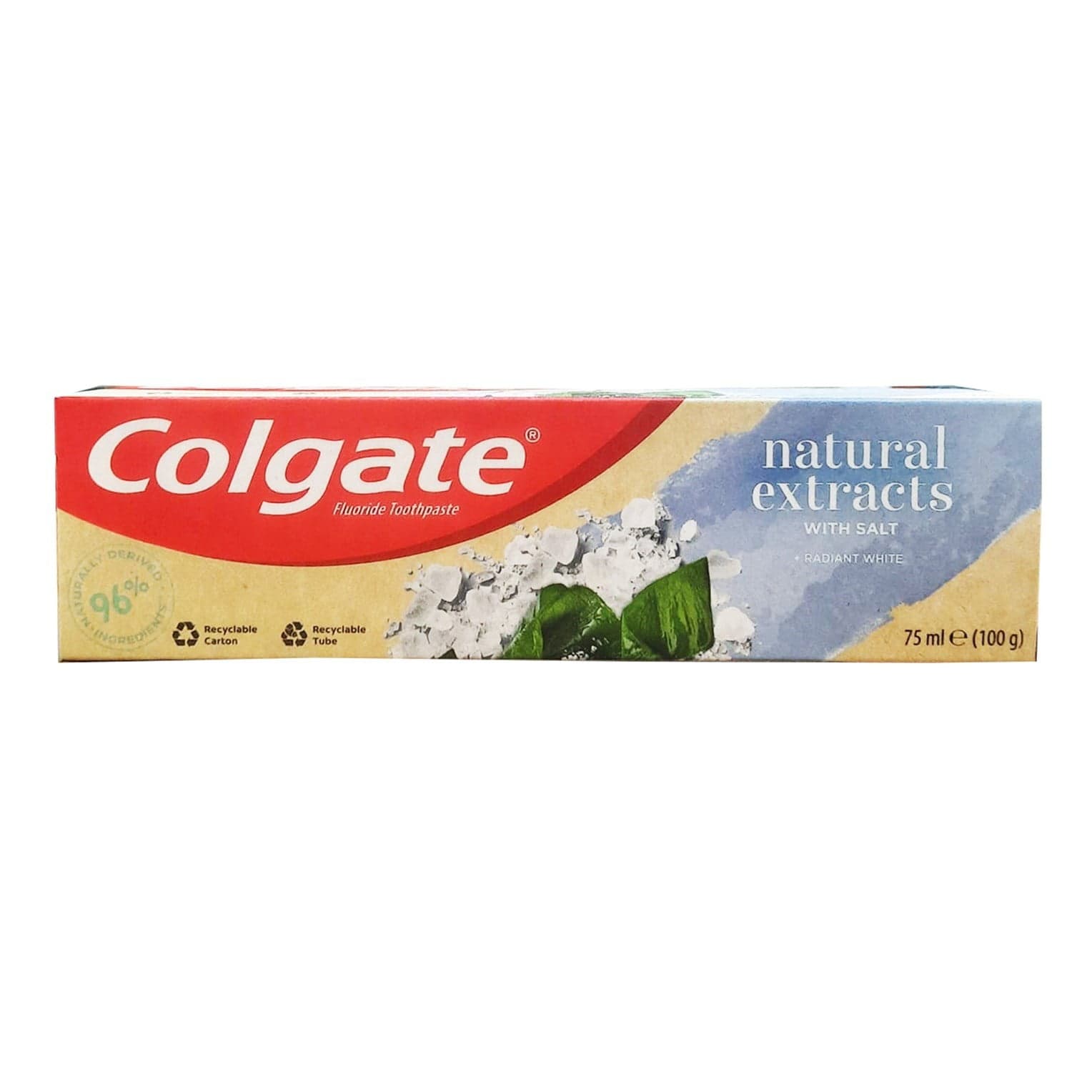 خمیر دندان کلگیت With Salt سری Colgate Natural Extracts — تصویر ۲