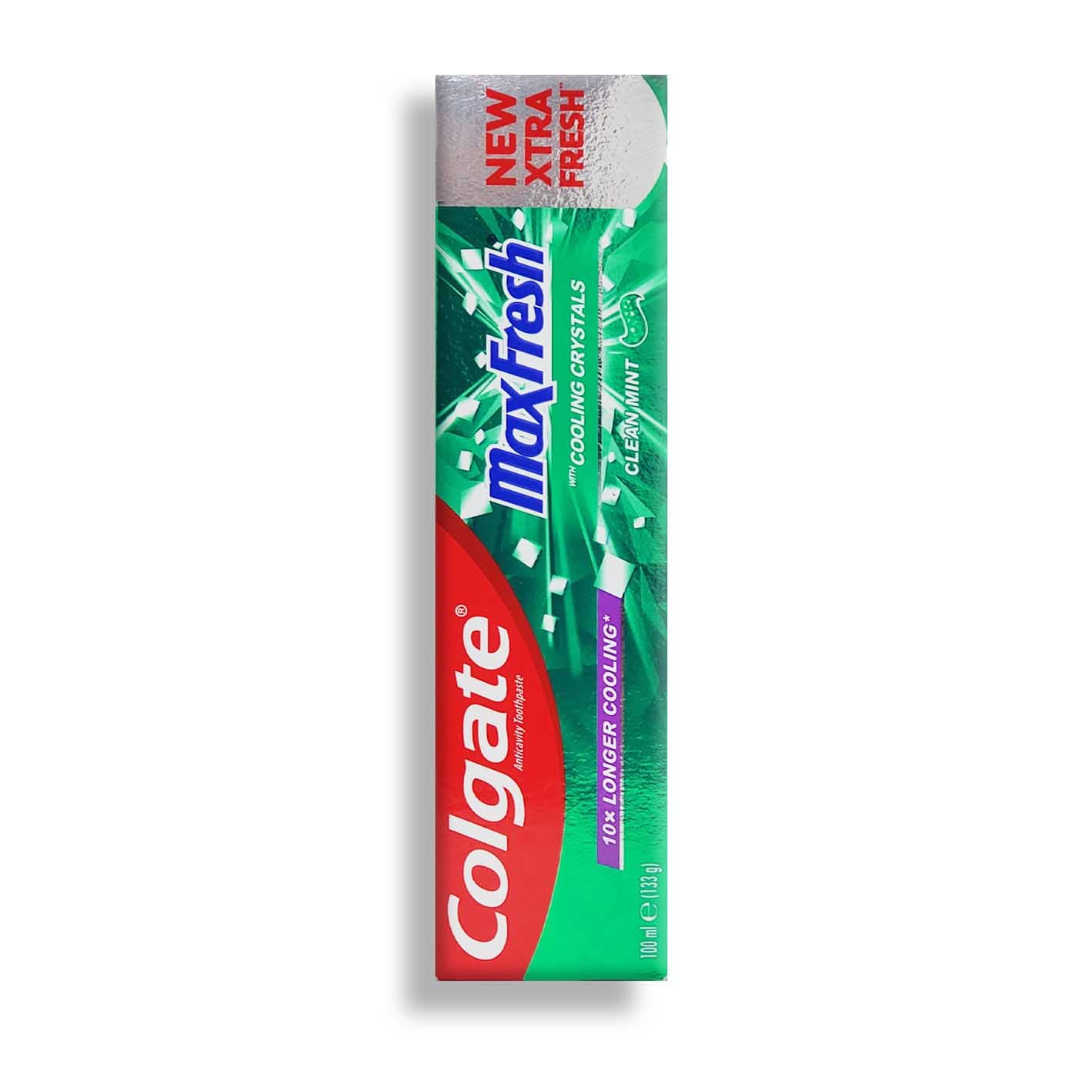 خمیر دندان colgate مدل maxfresh سبز