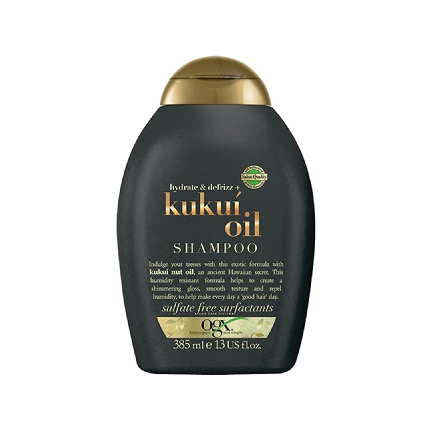 شامپو فاقد سولفات آبرسان و ضد وز Kukui Oil او جی ایکس 385ml