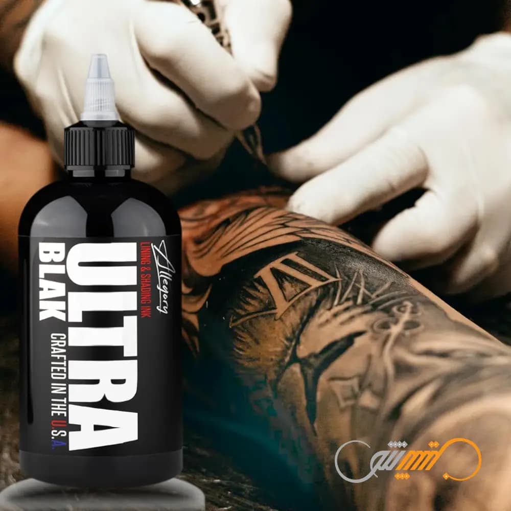 رنگ تتو الگوری Ultra Black برند Allegory — تصویر ۷