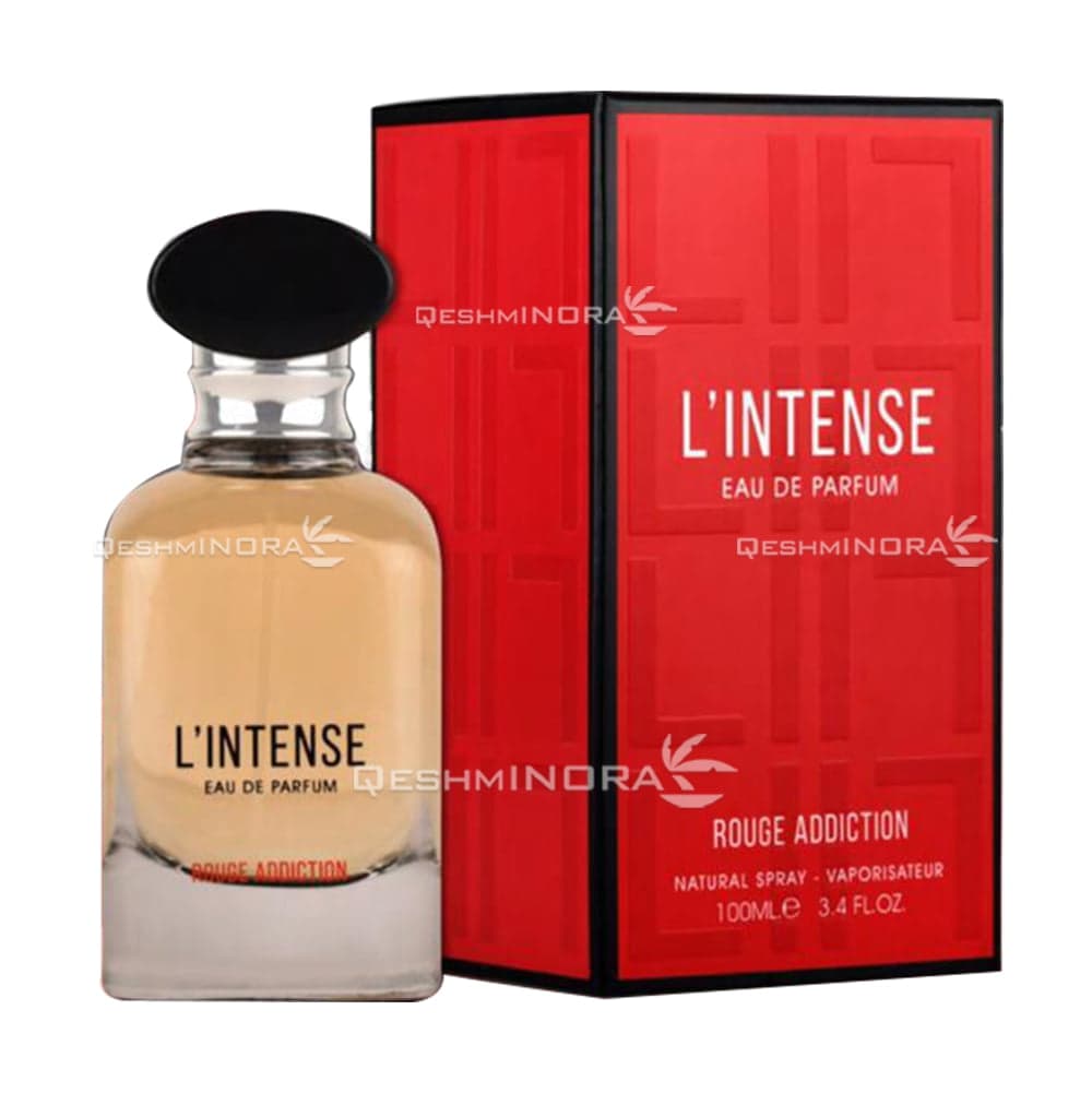 ادکلن ال اینتنس رژ ادیکشن الحمبرا Alhambra L’intense Rouge Addiction (جیوانچی ال اینتردیت رژ givenchy l’interdit rouge)