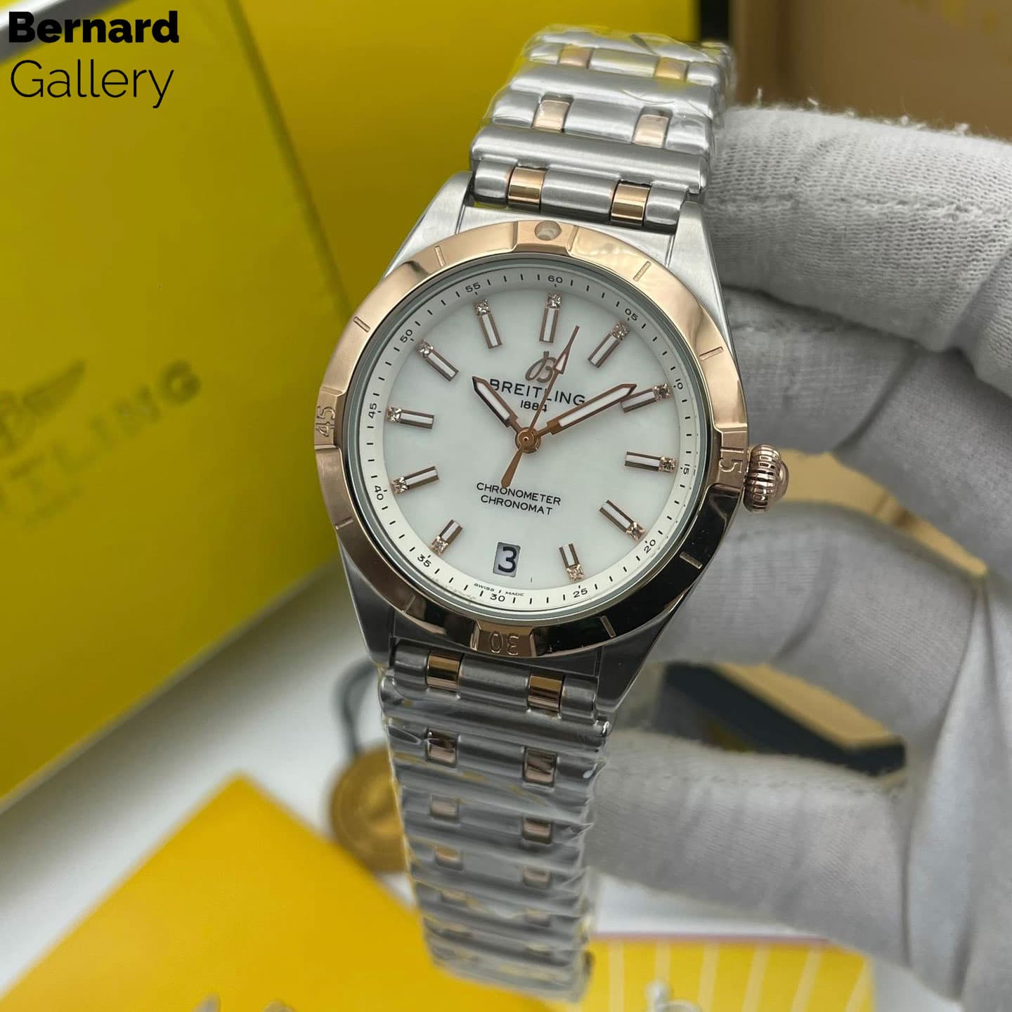 ساعت مچی زنانه برایتلینگ Breitling Chronomat 36 — تصویر ۳