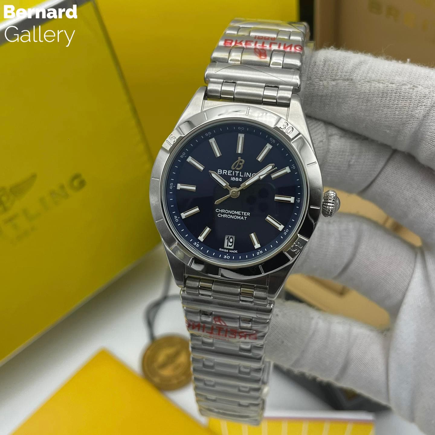 ساعت مچی زنانه برایتلینگ Breitling Chronomat 36 — تصویر ۹