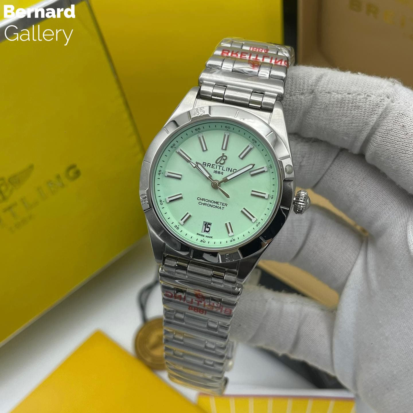ساعت مچی زنانه برایتلینگ Breitling Chronomat 36 — تصویر ۷