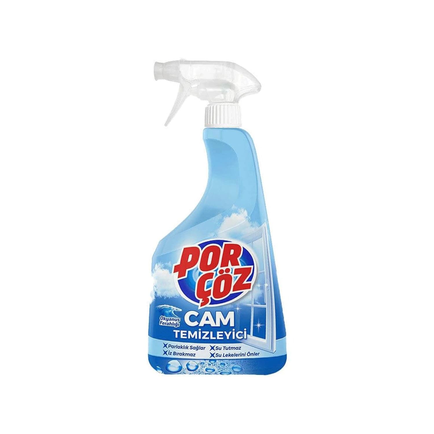 اسپری پورچوز PORÇÖZ cam Temizleyici شیشه پاک کن 750 میل — تصویر ۳