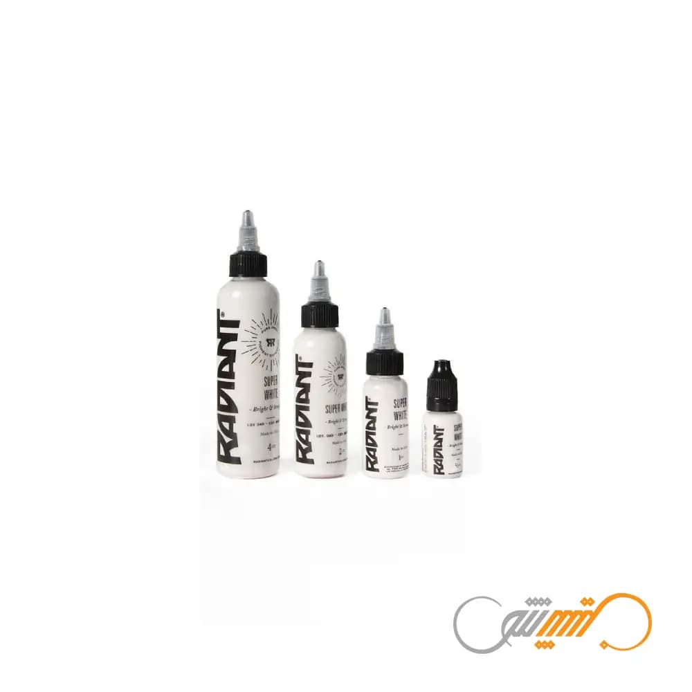 رنگ تتو رادیانت سوپر وایت Radiant Super White — تصویر ۸