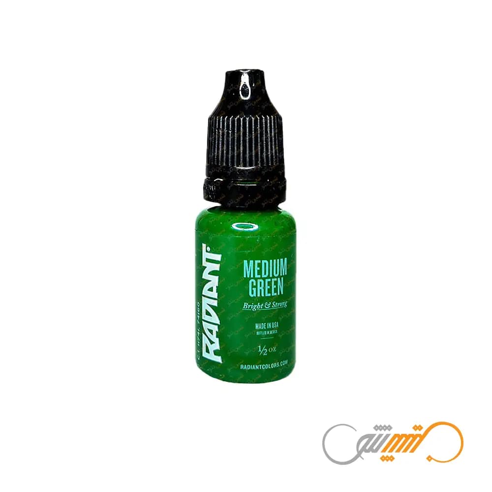 رنگ تتو رادیانت مدیوم گرین Radiant Medium Green — تصویر ۵