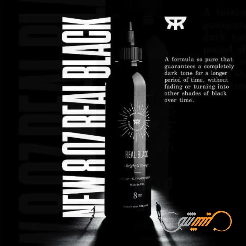 رنگ تتو رادیانت ریل بلک Radiant Real Black — تصویر ۳