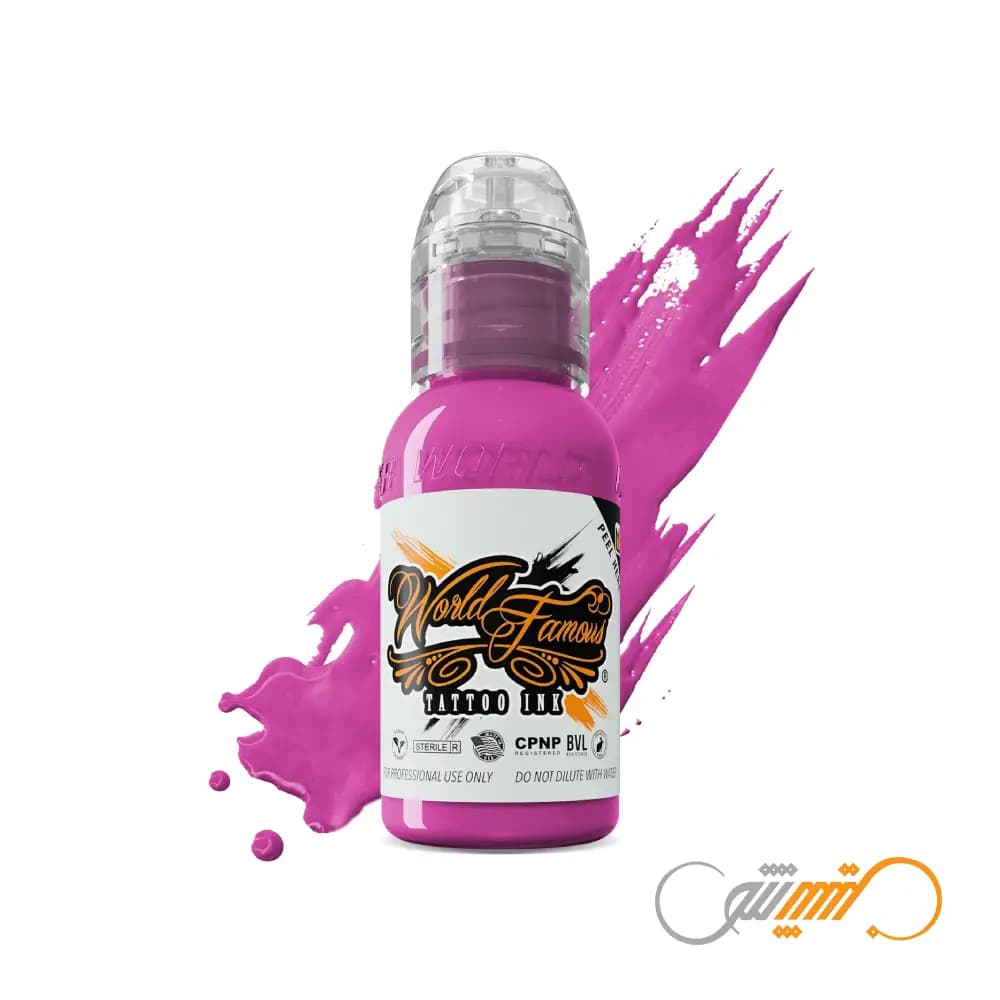 رنگ تتو وردفیمس پاریس پینک Paris Pink — تصویر ۲